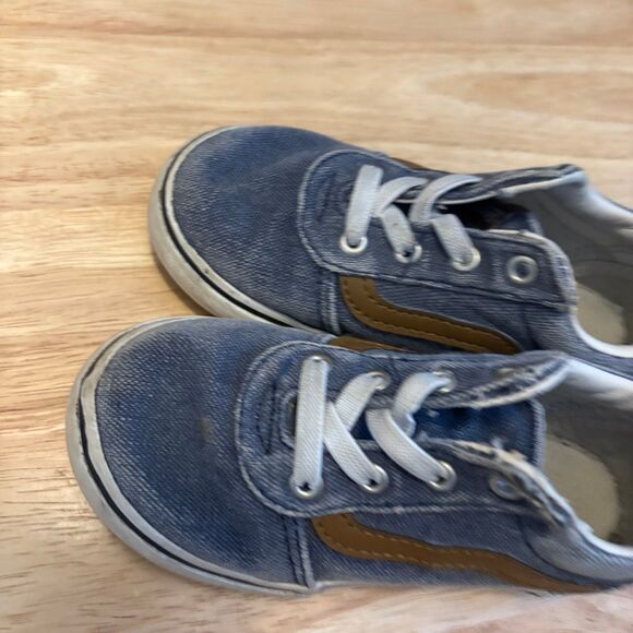 Vans Denim Sneakers Size 9 - Picture 3 of 7